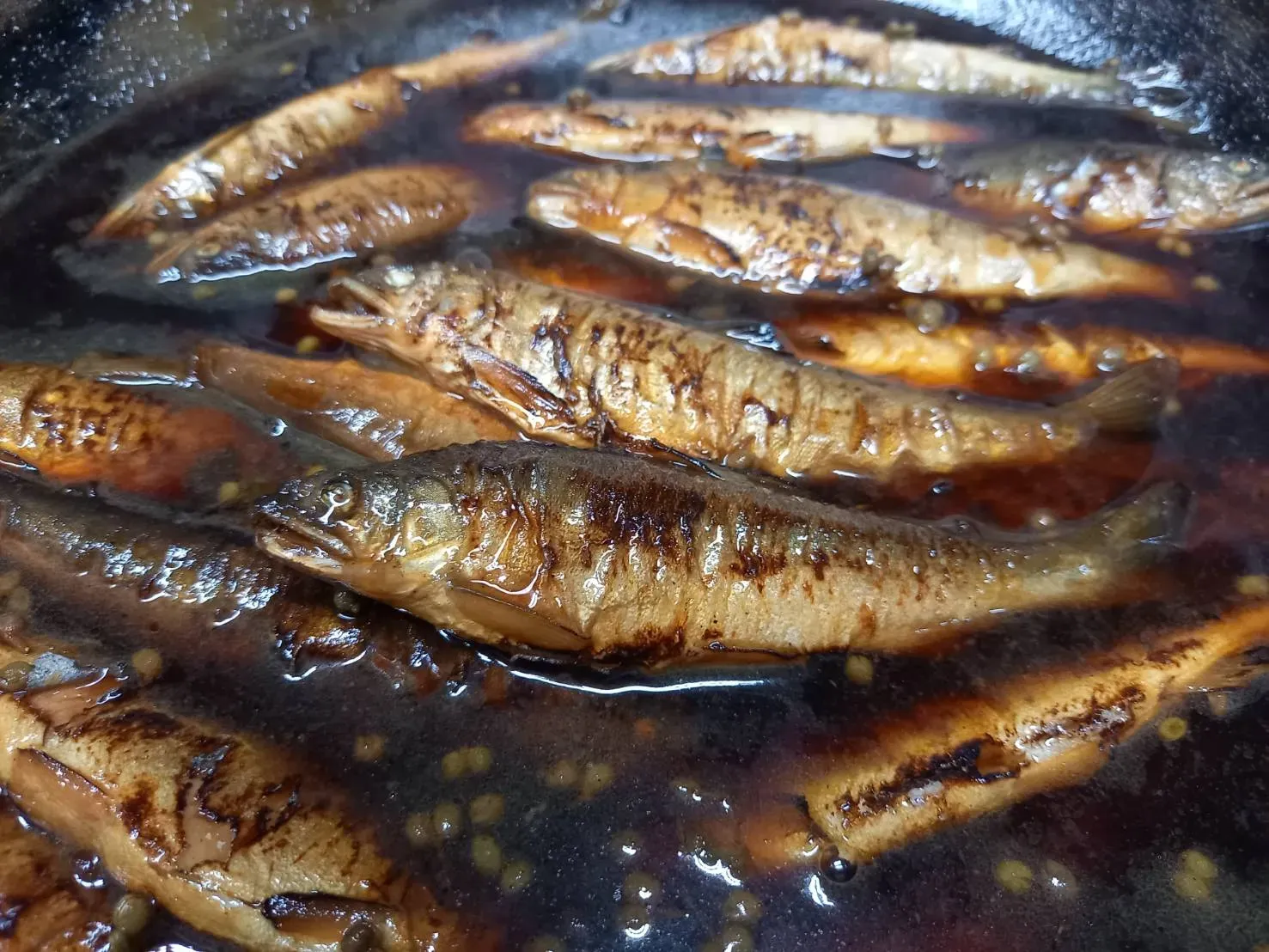 小鮎あめだき
